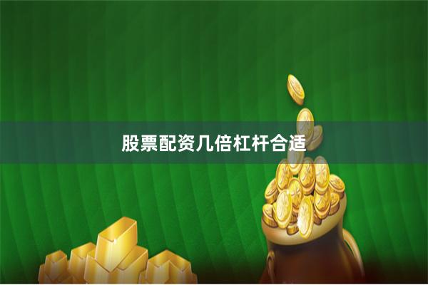 股票配资几倍杠杆合适
